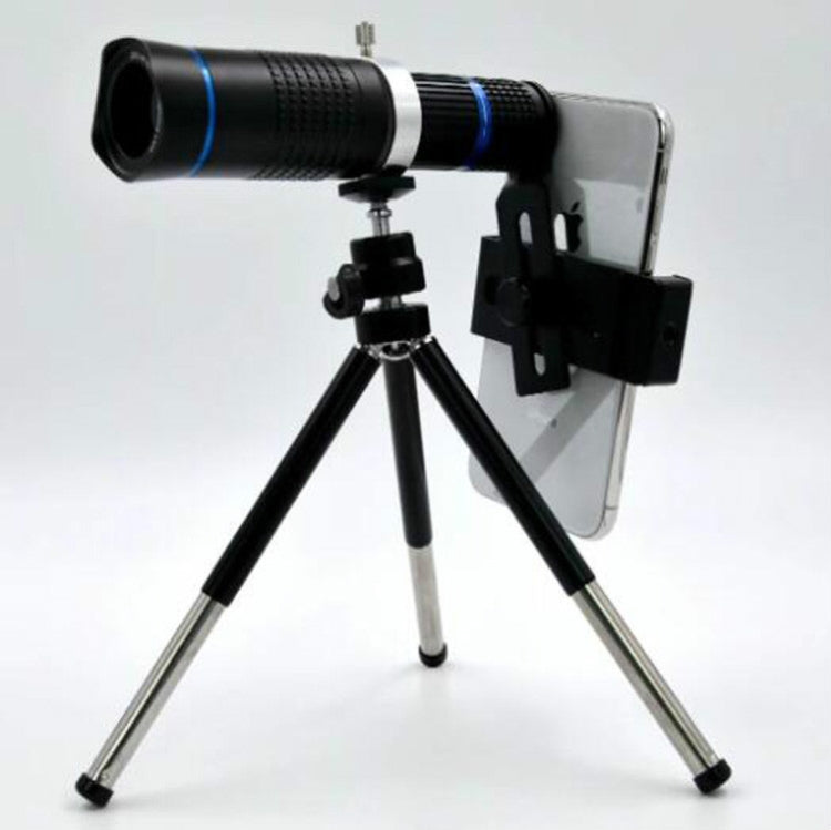 Bolanke Universal 20 Times Mobile Phone Telephoto Lens Monocular Live Broadcast HD 4K No Vignetting Lens, 20X