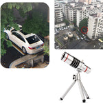 Bolanke Outdoor Telescope Mobile Phone Accessories Shooting Telephoto Lens with Universal Metal Clip, 12X, 18X
