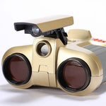 Children Night Vision Device 4X30 Binoculars with Lights Adjustable Focus Telescope, 4X30