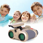 Children Night Vision Device 4X30 Binoculars with Lights Adjustable Focus Telescope, 4X30