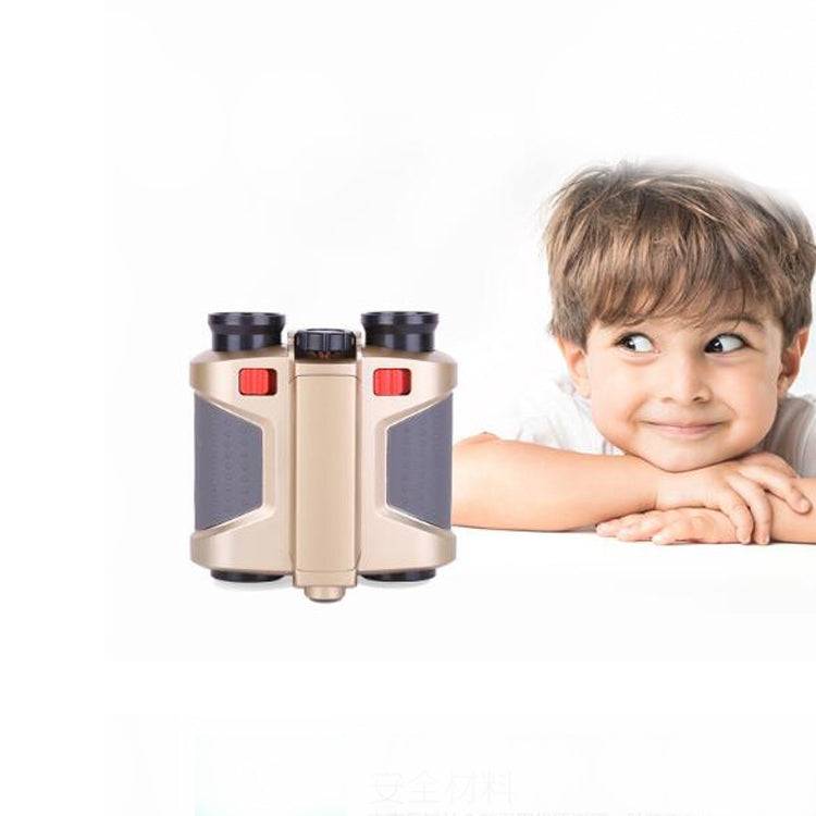 Children Night Vision Device 4X30 Binoculars with Lights Adjustable Focus Telescope, 4X30