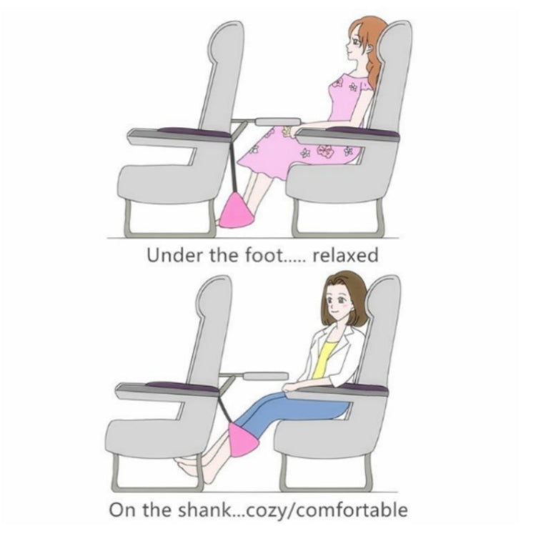 Foot Hammock  Foot Pad for Long-distance Aircraft Travel, One-Size