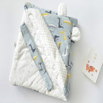 Cartoon Cotton Baby Holding Blanket