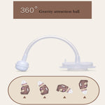 Baby Silicone Glass Bottles Drop-proof and Flatulence-proof Glass Baby Bottle