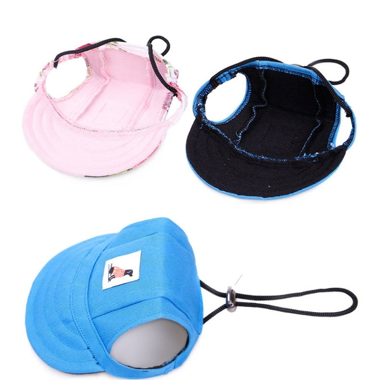 Pet Accessories Adjustment Buckle Baseball Cap, S, M