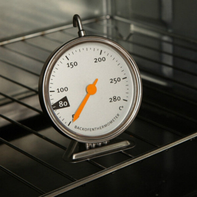 Hanging High Temperature Resistance Stainless Steel Oven Thermometer Kitchen Tools, Hanging Oven Thermometer