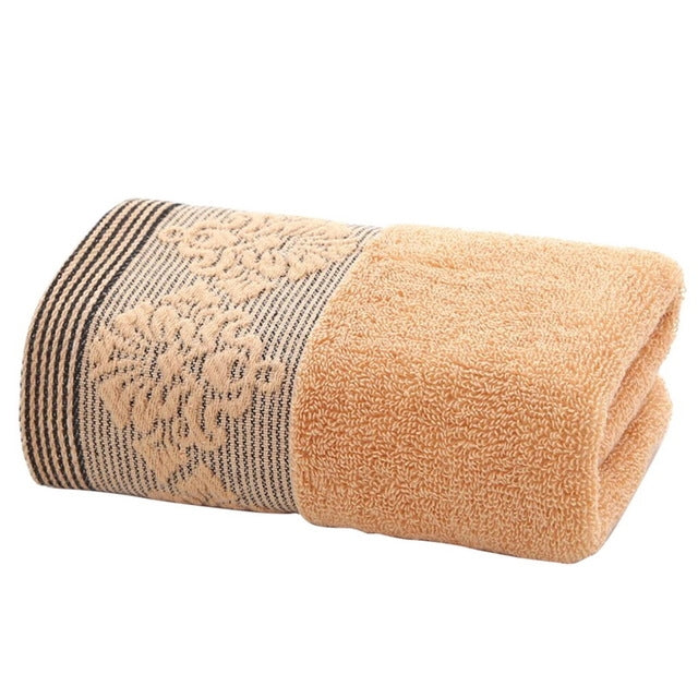 Absorbent Towel Face Towel Bathroom Thick Soft Cloth Wipe Towel, 35x75cm