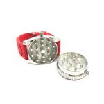 Creative Portable Metal Watch Wristband Smoke Grinder