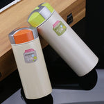 Jiadabao Student Child Portable Stainless Steel Double Insulated Cup, 300mL Random Color Delivery, 230ml Random Color Delivery