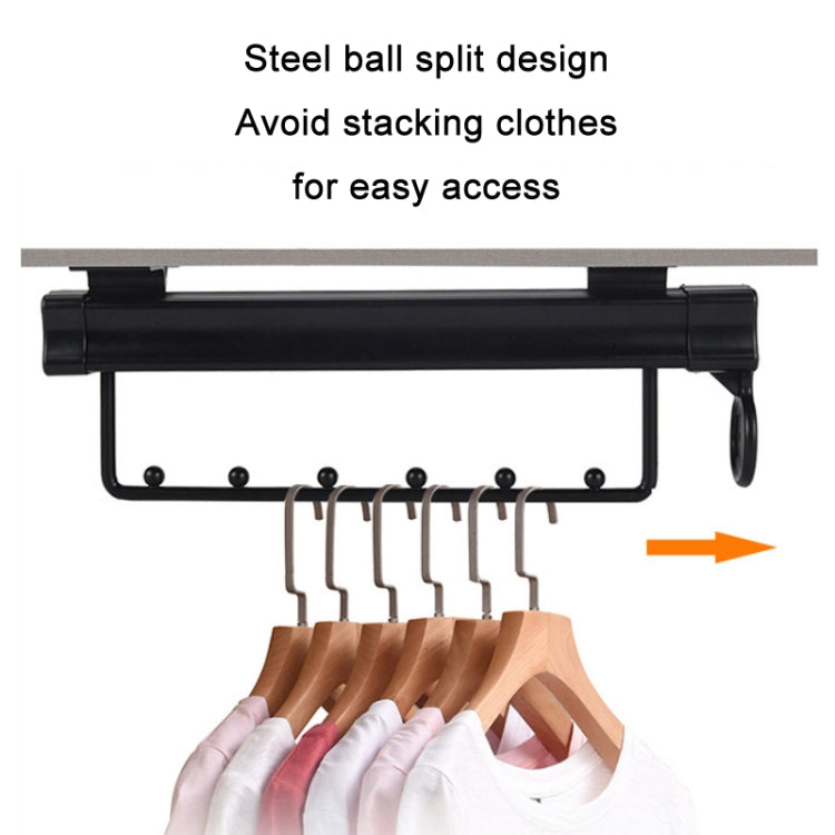 Wardrobe Hardware Push-Pull Hanging Rod Clothes Rail, Y02 Extendable 12 inches, Y02 Extendable 14 inches, Y02 Extendable 16 inches, Y01 Iron Head 10 inches, Y01 Iron Head 12 inches, Y01 Iron Head 14 inches, Y01 Iron Head 16 inches