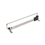 Wardrobe Hardware Push-Pull Hanging Rod Clothes Rail, Y02 Extendable 12 inches, Y02 Extendable 14 inches, Y02 Extendable 16 inches, Y01 Iron Head 10 inches, Y01 Iron Head 12 inches, Y01 Iron Head 14 inches, Y01 Iron Head 16 inches