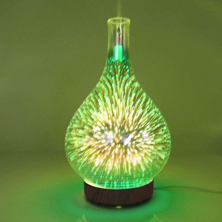 STB-XB10 ضوء ليلي LED 3D للألعاب النارية بسبعة ألوان مع مرطب هواء وموزع عطر زيت أساسي، قابس أمريكي، قابس أوروبي، قابس بريطاني، قابس أسترالي