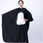 Waterproof Transparent and Visible Increase Haircut Cloth Adult Haircut, Waterproof Haircut