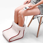 Electric Massageer Washable Heat Warmer Cushion Thermal Foot Warmer 5 Modes Heat Settings, Electric Massageer Foot Warmer