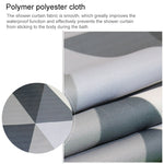 Curtains for Bathroom Waterproof Polyester Fabric Moldproof Bath Curtain, 80x180cm, 80x200cm, 100x180cm, 100x200cm, 120x180cm, 120x200cm, 150x180cm, 150x200cm, 180x180cm, 180x200cm, 200x180cm, 200x200cm, 220x200cm, 240x200cm, 260x200cm, 280x200cm      ...