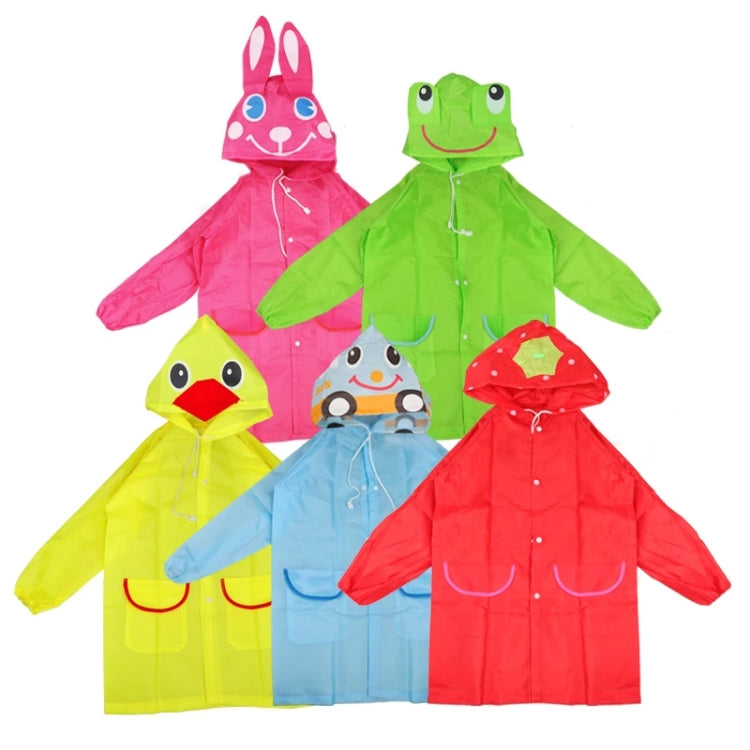 Outdoor Cute Waterproof Kids Rain Coat Kids Animal Style, 65*55*50