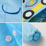 Outdoor Cute Waterproof Kids Rain Coat Kids Animal Style, 65*55*50