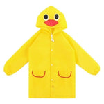 Outdoor Cute Waterproof Kids Rain Coat Kids Animal Style, 65*55*50