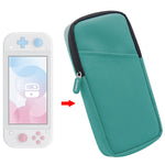 Mini Host Storage Case Zipper Protection Nylon Soft Cloth Bag for Switch Lite