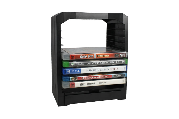 Disc Holder Game Accessories Storage Box for PS4 Accessories / Host Panel / Game Discs, For PS4