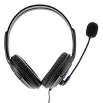 Bilateral Large Headphones PS4 Host Internet Voice Chat Headset for PS4, Large Headphones