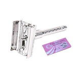 Adjustable Safety Classic Stainless Steel Razor Men Safety Double Edge Blade Shaving