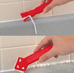 2 PCS  Mini Handmade Tools Scraper Floor Cleaner Surface Glue Residual Shovel Tool, Floor Cleaner Scraper
