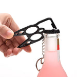 Multifunctional Outdoor Self-defense Double Finger Buckle Can Break The Window, Random Color Delivery, Self-defense Double Finger Buckle