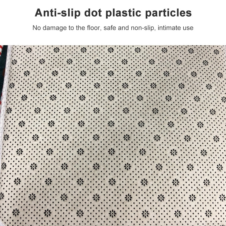 Marine Series Pattern Bathroom Toilet Non-slip Mat Flannel Absorbent Foot Pad, 46x76cm, 50x80cm