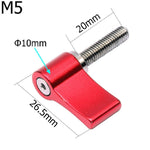 Aluminum Alloy Fixing Screw Action Camera Positioning Locking Hand Screw Accessories, M5x20mm