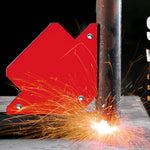Magnetic Welding Positioner Triangular Strong Magnetic Holder, 25 Pounds, 50 Pounds, 75 Pounds