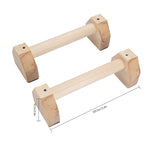 Wooden Single Parallel Bars Upside Down Exercise Stand Push-up Stand, Size: 50cm, Wooden Push-up Bracket