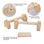 Wooden Single Parallel Bars Upside Down Exercise Stand Push-up Stand, Size: 50cm, Wooden Push-up Bracket