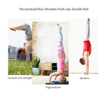 Wooden Single Parallel Bars Upside Down Exercise Stand Push-up Stand, Size: 50cm, Wooden Push-up Bracket