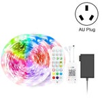 Bluetooth Suit Smart Music Sound Control Light Strip Non-waterproof 5050 RGB Colorful Atmosphere LED Light Strip With 24-Keys Remote Control, 5M 150 LEDs, 5M 300 LEDs, 10M 300 LEDs, 10M 600 LEDs, 15M 450 LEDs, 15M 270 LEDs, 20M 360 LEDs, 30M 540 LEDs