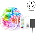 Bluetooth Suit Smart Music Sound Control Light Strip Non-waterproof 5050 RGB Colorful Atmosphere LED Light Strip With 24-Keys Remote Control, 5M 150 LEDs, 5M 300 LEDs, 10M 300 LEDs, 10M 600 LEDs, 15M 450 LEDs, 15M 270 LEDs, 20M 360 LEDs, 30M 540 LEDs