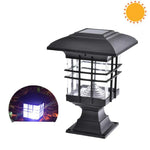 Solar Pillar Light Outdoor Waterproof Decorative Garden Lawn Wall Lamp