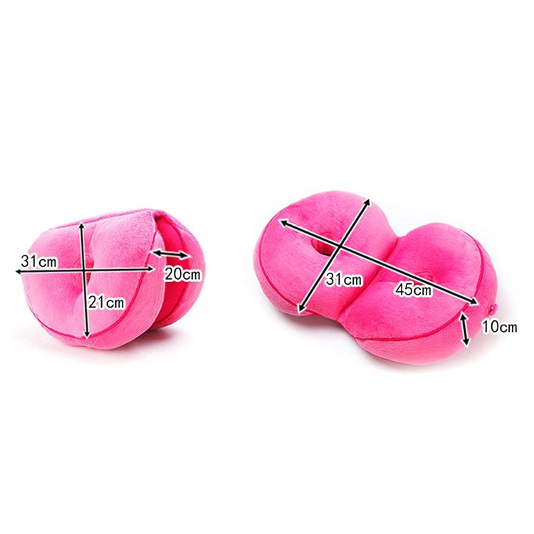 Multifunctional Dual Comfort Memory Foam Seat Hip Lift Seat Beautiful Butt Latex Cushion