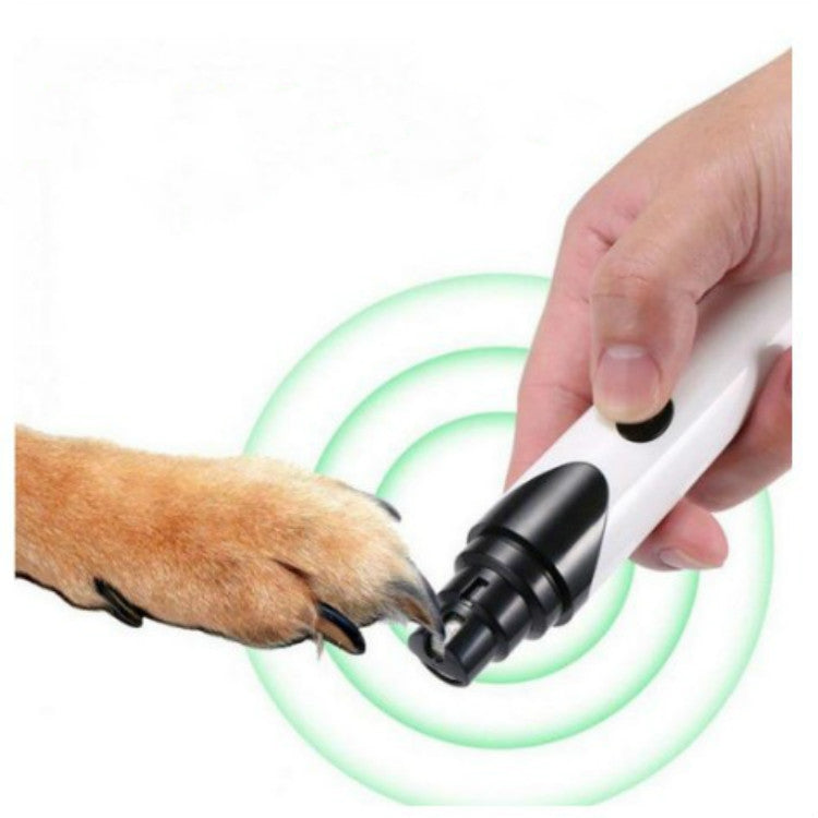 Pet Nail Polisher Cats and Dogs Clean Nails Electric Manicure, PTy068 1 Block Silent Version, PTy078 2 Block Professional Edition