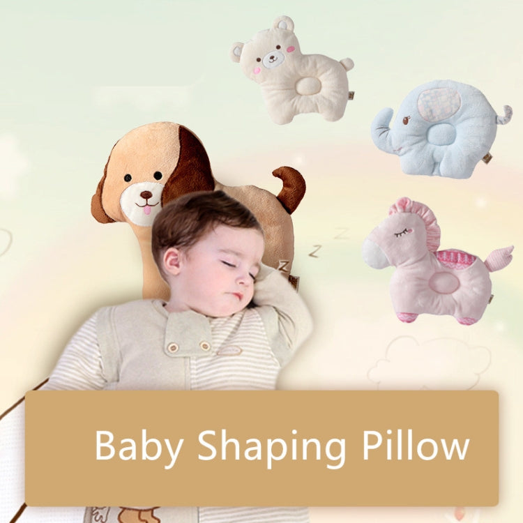 Baby Cartoon Cotton Head Protect Pillow Breathable Washable Bite-proof Headrest