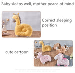 Baby Cartoon Cotton Head Protect Pillow Breathable Washable Bite-proof Headrest