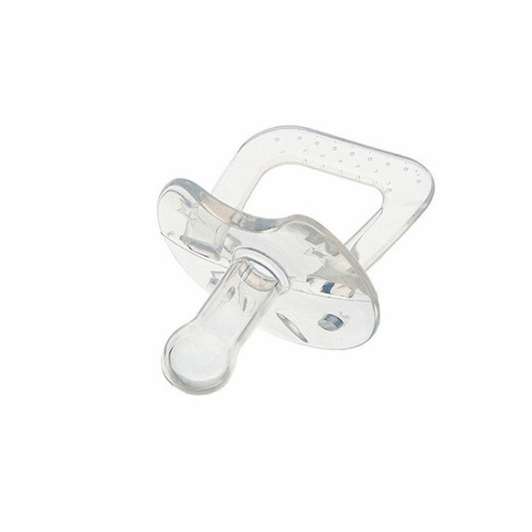Baby Products Full Silicone Round Head Thumb Transparent Pacifier, Thumb, Round Head