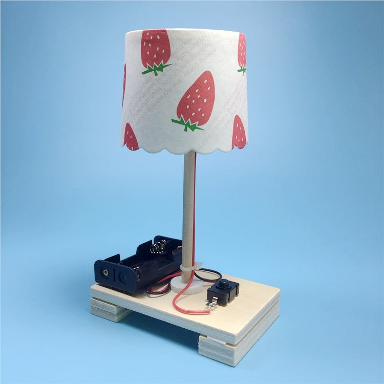 Creative DIY Small Table Lamp Technology Small Production Primary School Students Manual Materials Science Experiment, DIY Small Table Lamp