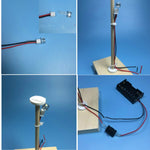 Creative DIY Small Table Lamp Technology Small Production Primary School Students Manual Materials Science Experiment, DIY Small Table Lamp