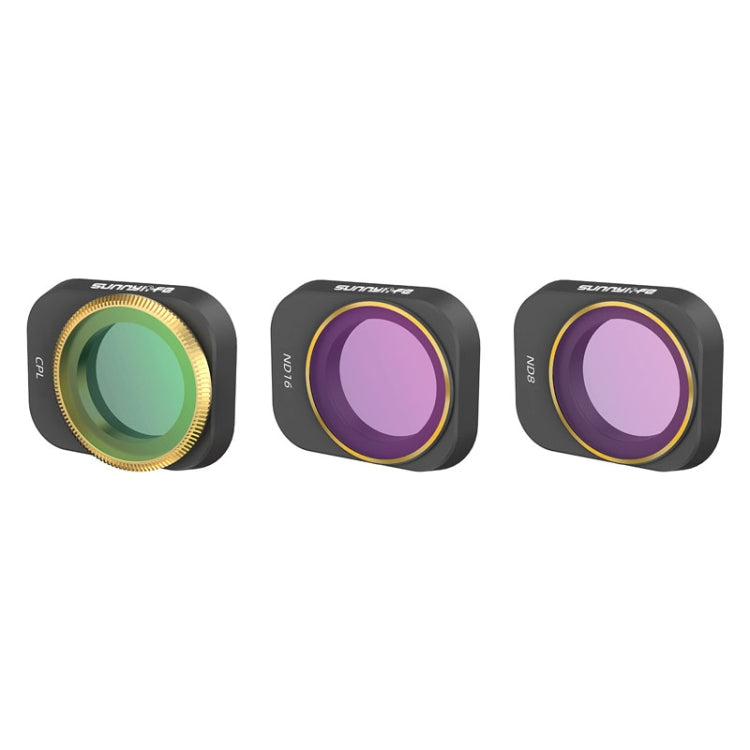 Sunnylife MM3-FI411 For Mini 3 Pro Filter Adjustable CPL ND Filter, 3 PCS / Set, 4 PCS / Set ND Filter, 4 PCS / Set, 6 PCS / Set