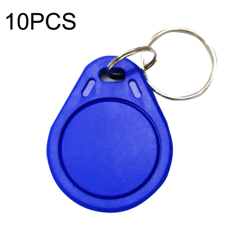 10 قطع بطاقة تحكم دخول IC متوافقة مع M1 Fudan Rfid 13.56 ميجاهرتز، ميدالية مفاتيح، رمادي، بنفسجي، أحمر، أصفر، أزرق، أخضر، أسود، برتقالي