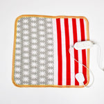 Animals Bed Heater Mat Heating Pad Winter Warmer Carpet Plush Electric Blanket Seat Heating Pad, 45x45cm 220V CN Plug, 45x45cm 12V for Car