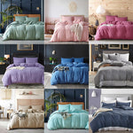 Princess Bedding Sets With Washed Ball Decorative Microfiber Fabric Cover Pillowcase, Twin（One Pillowcase and One Quilt）, Queen（Two Pillowcase and One Quilt）, King（Two Pillowcase and One Quilt）