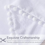 Princess Bedding Sets With Washed Ball Decorative Microfiber Fabric Cover Pillowcase, Twin（One Pillowcase and One Quilt）, Queen（Two Pillowcase and One Quilt）, King（Two Pillowcase and One Quilt）