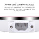 Tragbarer, faltbarer Wasserkocher aus Silikon mit intelligenter Konstanttemperaturfunktion für Reisen und Camping, mit US-Stecker, EU-Stecker und UK-Stecker.